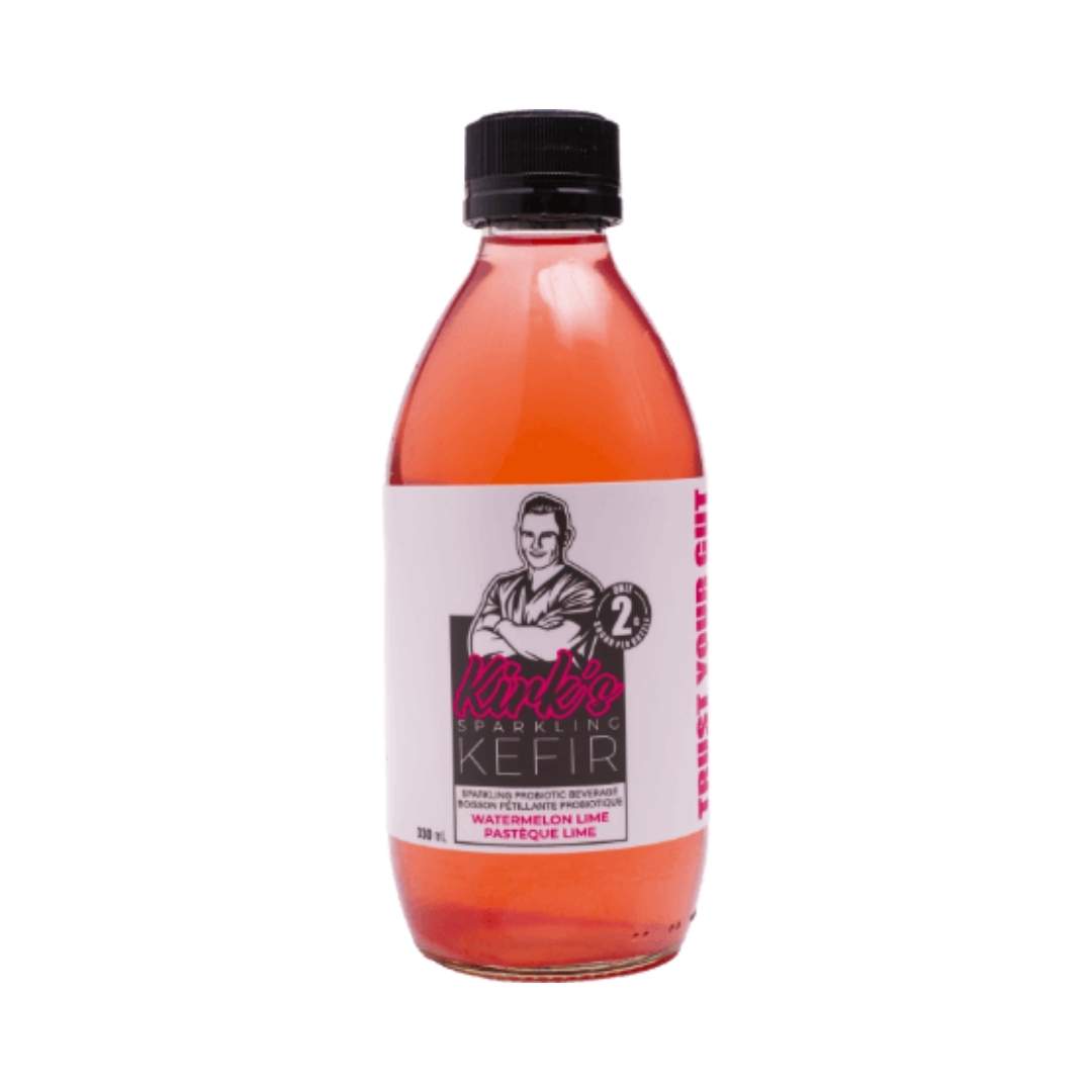 Kirks Sparkling Kefir - Watermelon Lime (330ml) - Lifestyle Markets